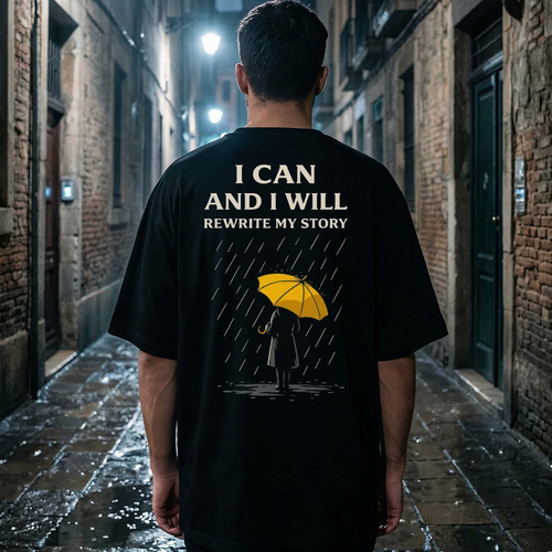 REWRITE. Oversized Tee