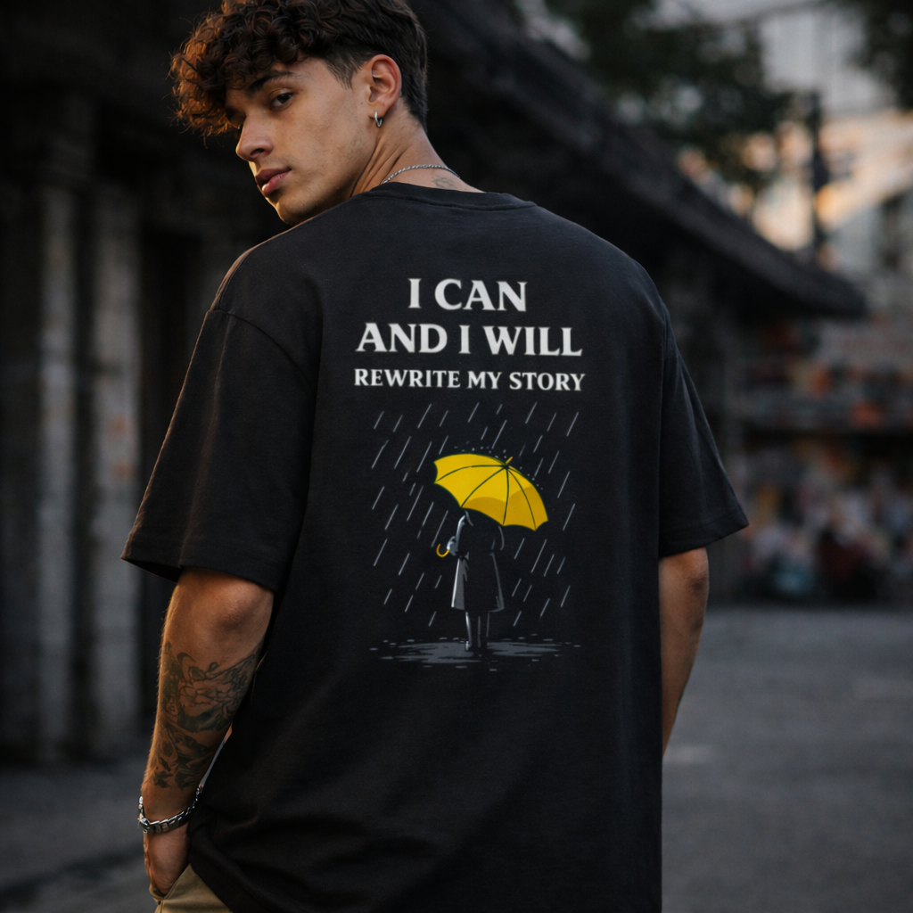 REWRITE. Oversized Tee