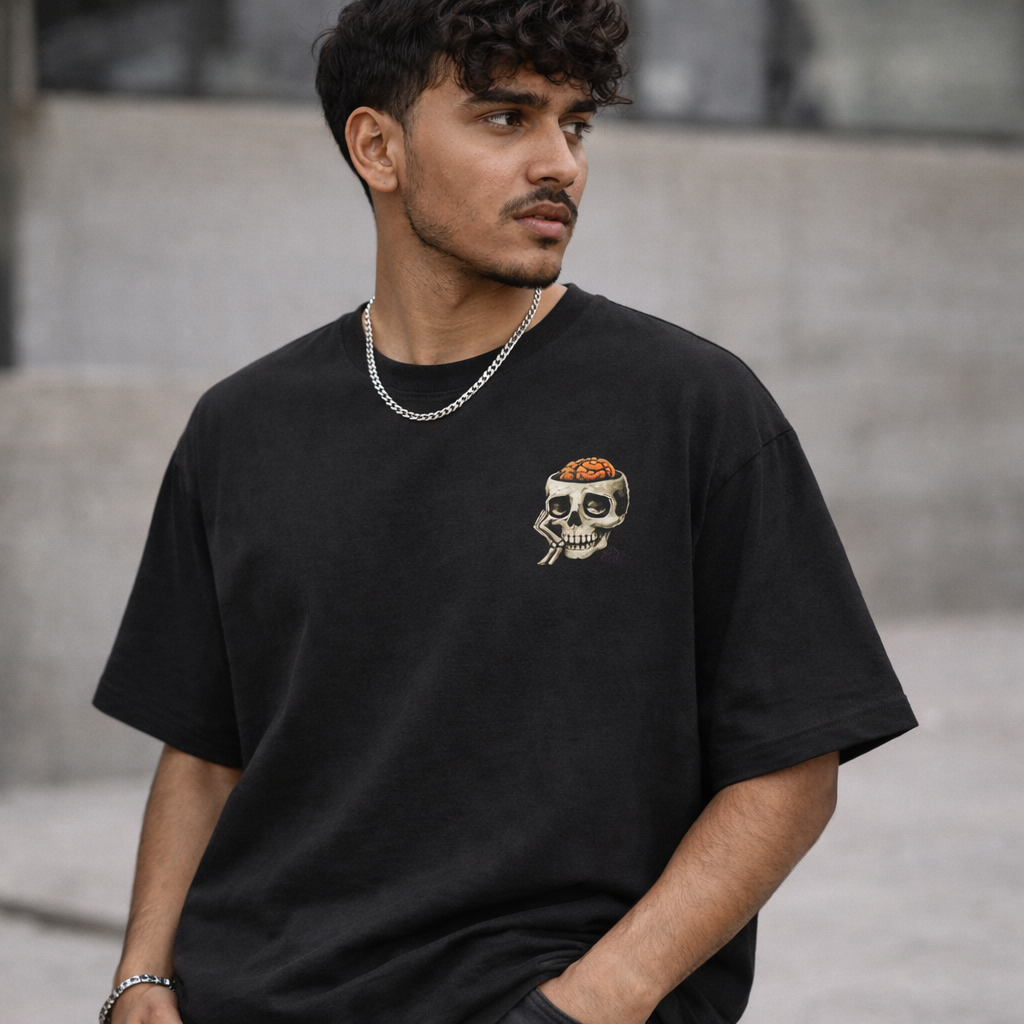 Overthinkers Dept. – Oversized Graphic Tee